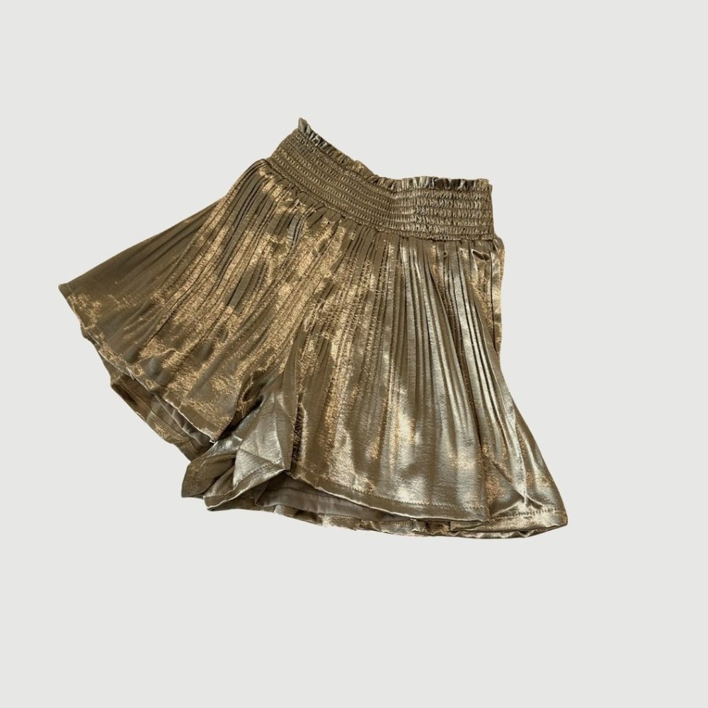 Glam Champagne Shorts
